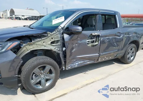 2023 Honda Ridgeline Rtl-E z USA, uszkodzony, nr VIN 5FPYK3F74PB010763